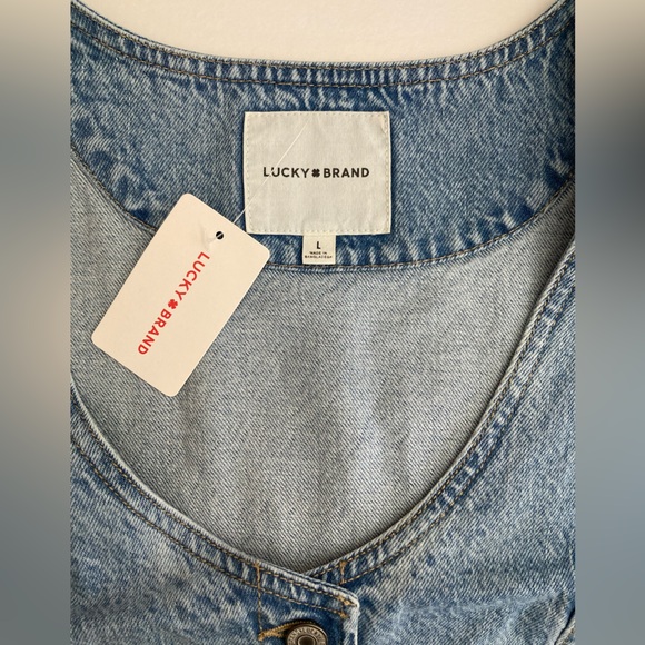 LUCKY BRAND | NWT Women’s Denim Vest - Picture 6 of 11